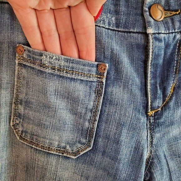 Joe’s Jeans Womens Jeans Blue 25 Provocateur Low rise Bootcut Flare  Sailor - Picture 7 of 9